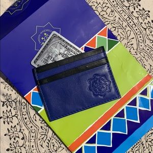 YSL Jardin Majorelle card holder